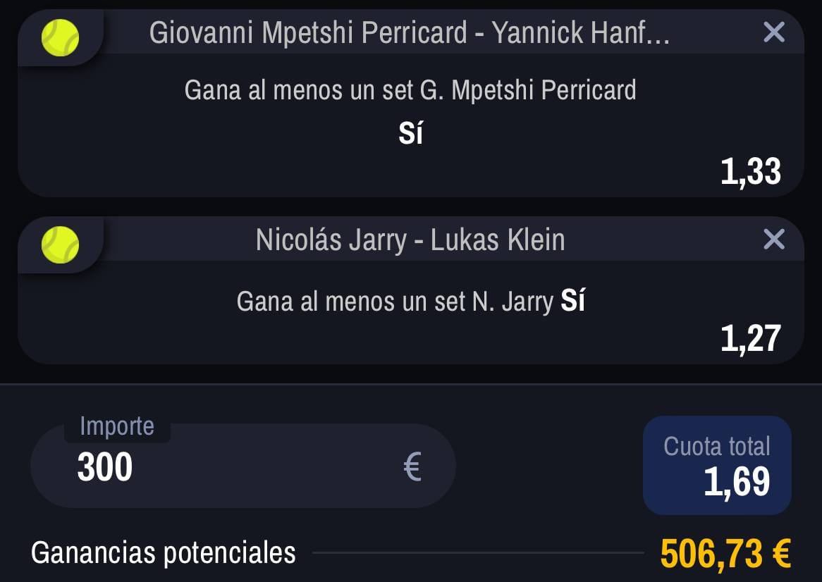 Apuesta Gratis Danger Tennis